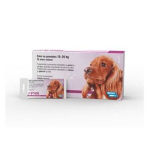 Solutie antiparazitara, Fiprin Spot Dog M, 25 x 1,34 ml