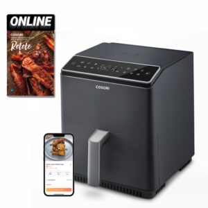 Friteuză cu aer cald Cosori Dual Blaze (Gri închis) CAF-P681S-KEUR