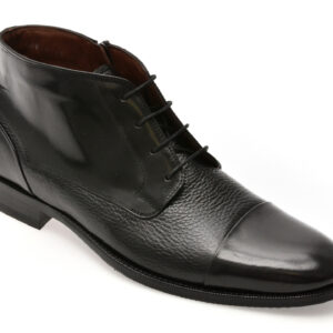 Ghete elegante LE COLONEL negre, 40929, din piele naturala