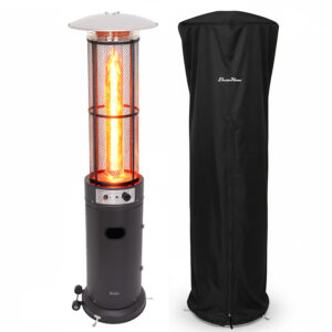 Husa de Protectie pentru Incalzitor de Terasa pe Gaz, Model Solaris, Doctor Home, 183 X 53 – Negru