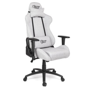 Scaun Gaming Doctor Shield Air Force, Stea Metalica, Textil Gri