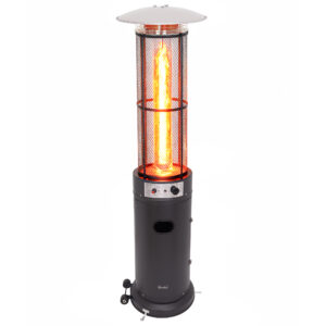 Incalzitor Terasa pe Gaz Profesional Doctor Home, 13000W, Solaris – Negru Mat