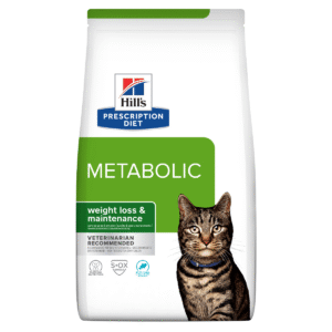HILL’S Prescription Diet Metabolic, Ton, dietă veterinară, hrană uscată pisici, managementul greutății, 8kg
