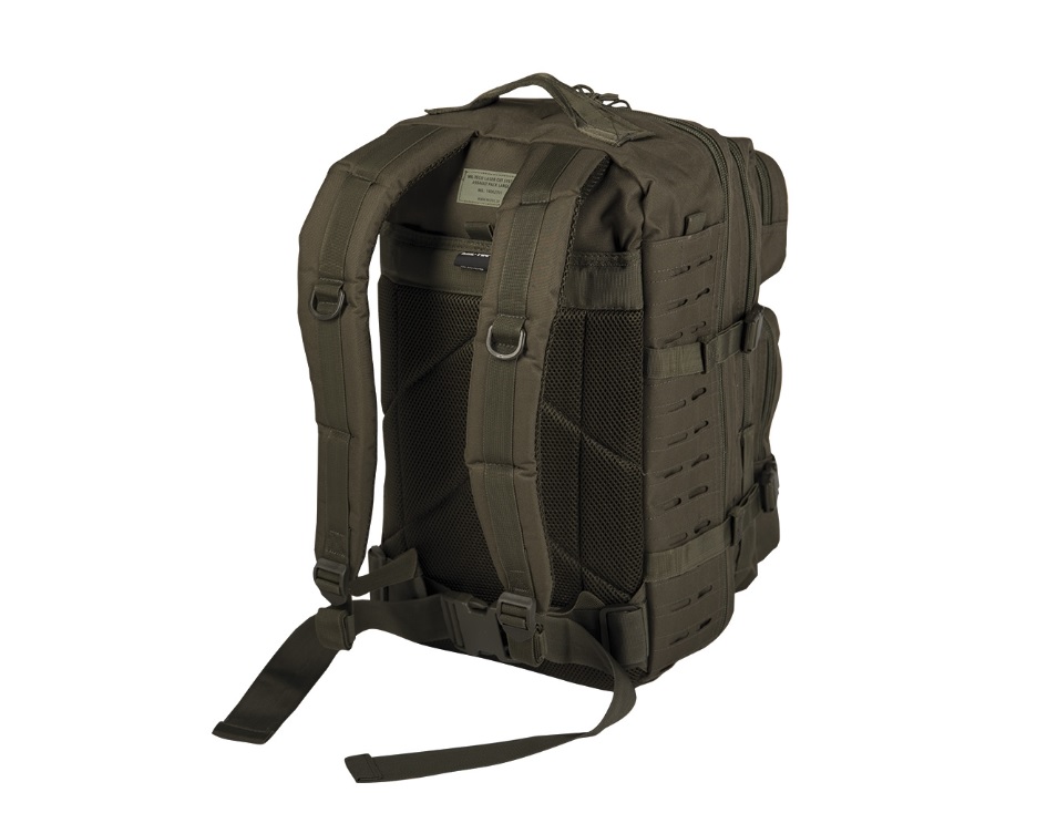 RUCSAC DE ASALT MODEL U.S. LASER CUT - OLIV - LARGE (36L) - Image 2