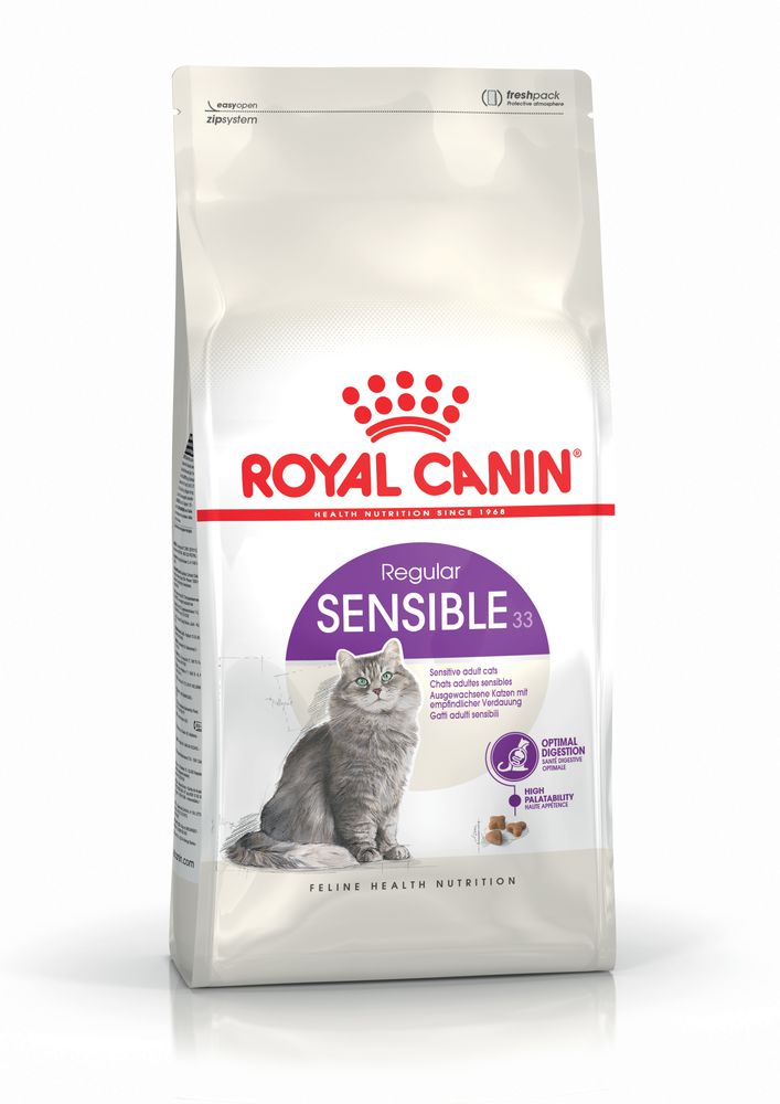 Royal Canin Sensible Adult hrana uscata pisica, digestie optima 10 + 2kg Gratuit