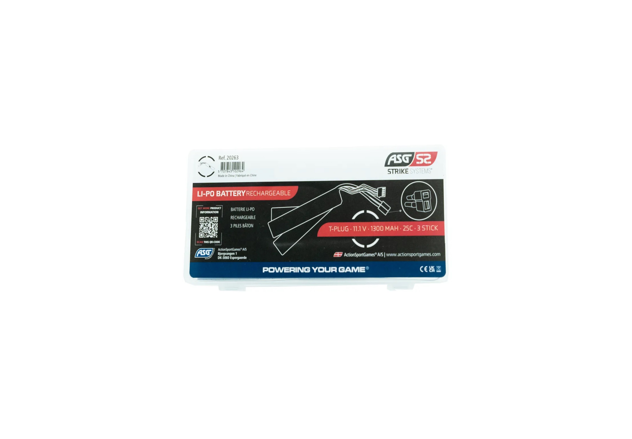 LIPO - ACUMULATOR 11.1V - 1300 MAH - 25C - T-PLUG - Image 2