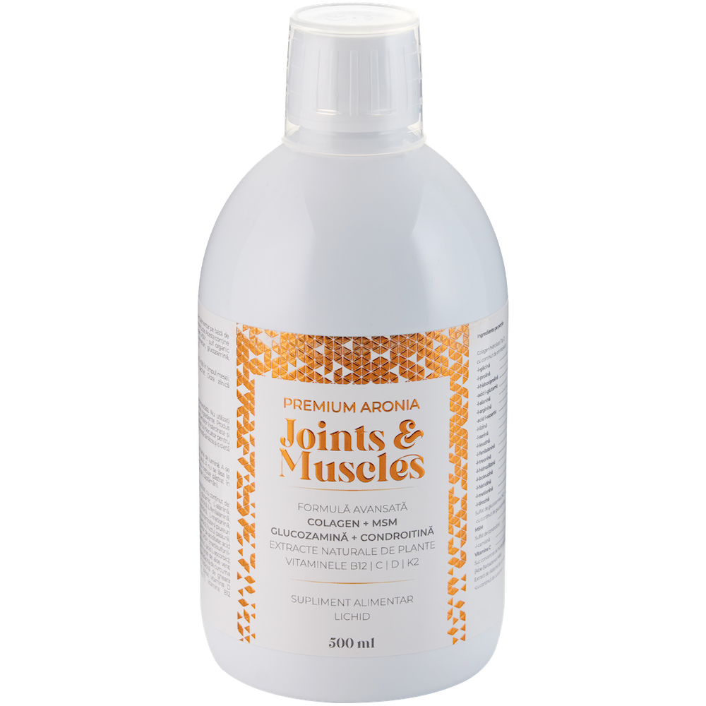 Premium Aronia Colagen Joints & Muscles - formulă avansată pentru articulații, mușchi și oase sănătoase