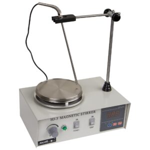 Agitator magnetic cu incalzire HJ-3, 40W – Mixer lichide pentru laborator