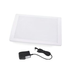 Negatoscop cu 1 post, ecran A4 LCD, 240x360mm, plastic, alb, PRIMA