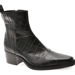 Ciocate elegante ALDO negre, ZAPPA 007, din piele croco