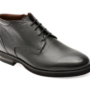 Ghete elegante LE COLONEL negre, 63888, din piele naturala