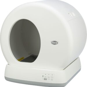 Trixie Litiera cu Autocuratare pentru Pisici, 53×55.5×52 cm/ alb