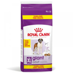 Royal Canin Giant Adult hrana uscata caine 15kg + 3kg Gratuit