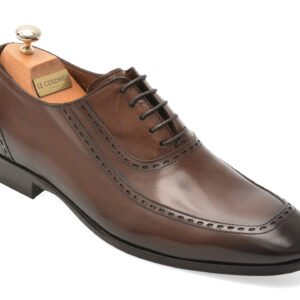 Pantofi eleganti LE COLONEL maro, 487113, din piele naturala