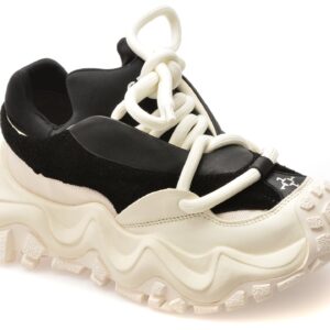 Pantofi sport GRYXX negri, 6710, din material textil si piele naturala