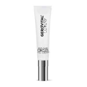 Cremă Gel Anticearcan Cu Escină  Estompare Cearcăne, Revitalizare și Fermitate Contur Ochi, Gerovital Luxury, 15 Ml