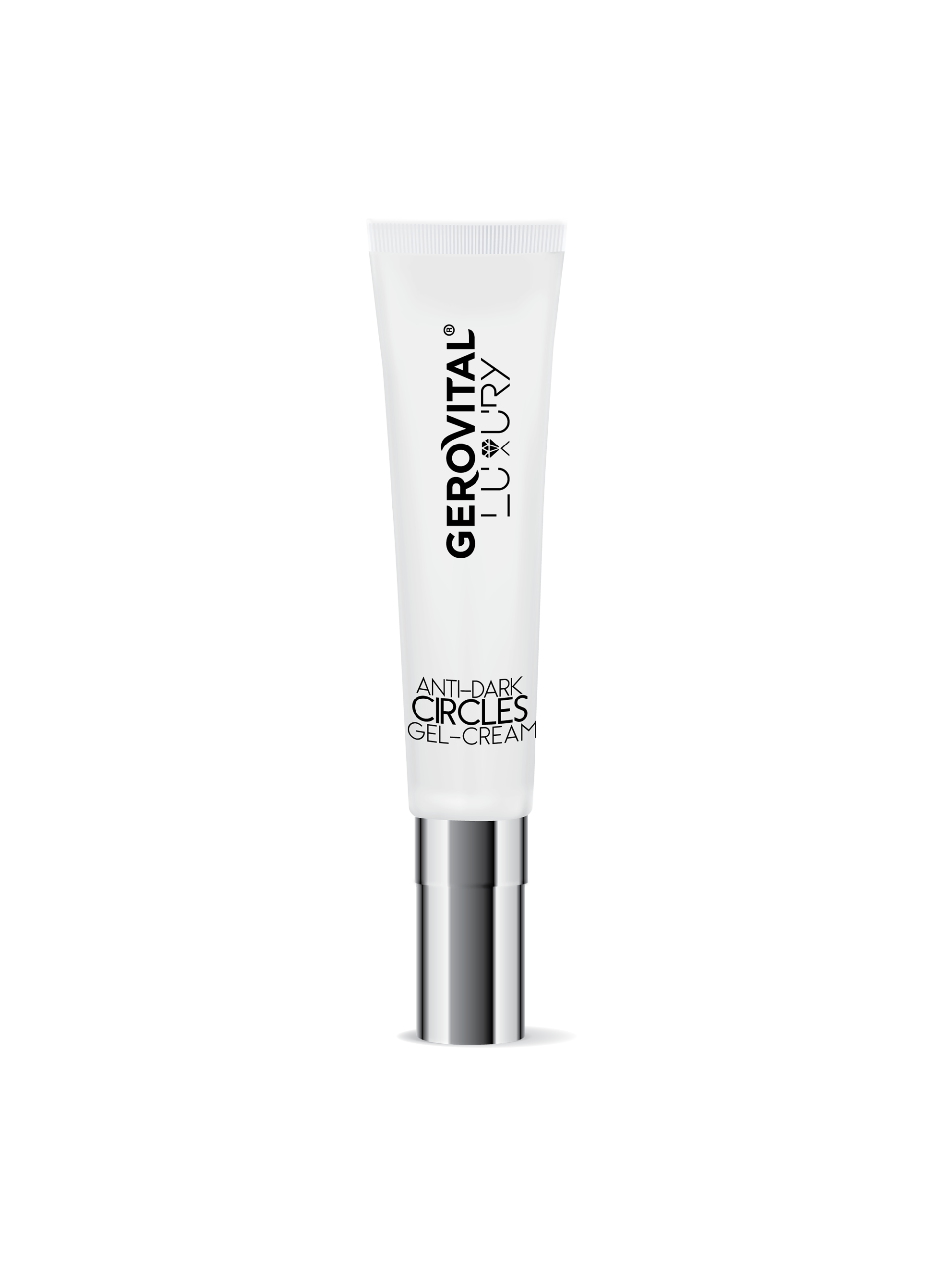 Cremă Gel Anticearcan Cu Escină Estompare Cearcăne, Revitalizare și Fermitate Contur Ochi, Gerovital Luxury, 15 Ml