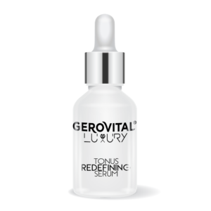 Ser Pentru Redefinirea Tonusului  Fermitate și Elasticitate Pentru Ten Normal și Uscat, Gerovital Luxury, 15 Ml