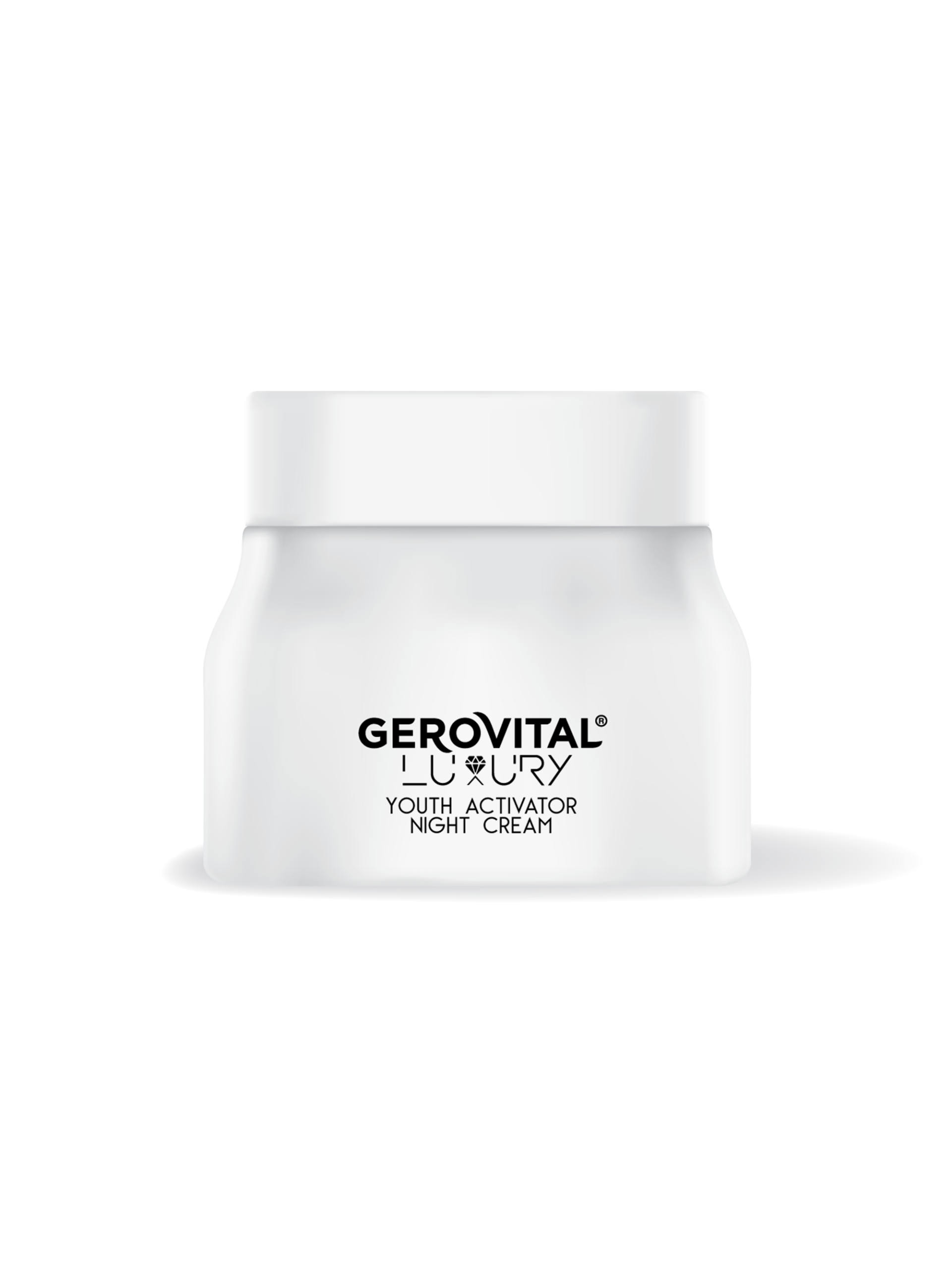Cremă Activator De Tinerețe De Noapte Cu Complex Anti-aging Antirid și Lifting Facial, Gerovital Luxury, 50 Ml