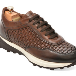 Pantofi sport LE COLONEL maro, 66748, din piele naturala