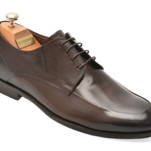Pantofi eleganti LE COLONEL maro, 49018, din piele naturala