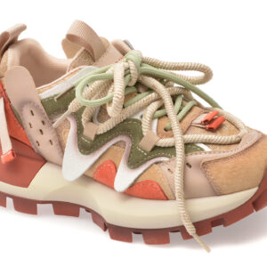 Pantofi sport GRYXX multicolor, 1819, din material textil si piele naturala