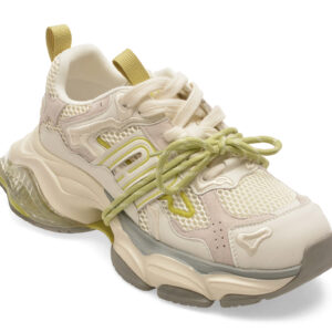 Pantofi sport GRYXX bej, 991, din material textil si piele naturala