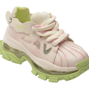 Pantofi sport GRYXX albi, 2027, din piele naturala