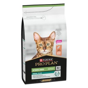 Hrana uscata pentru pisici Pro Plan Sterilised Renal Plus, Somon 10kg