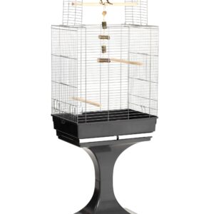 Colivie Soraya Zincata cu suport, 66x45x81 cm, 15210030