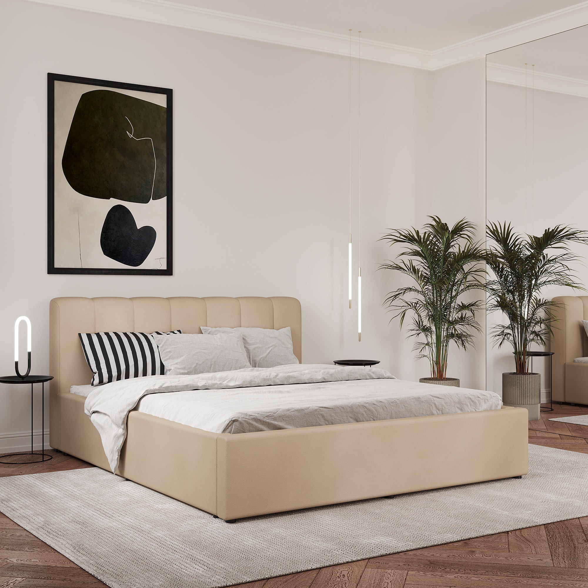 Pat Tapitat Almo, 200 x 160 cm, Crem Deschis