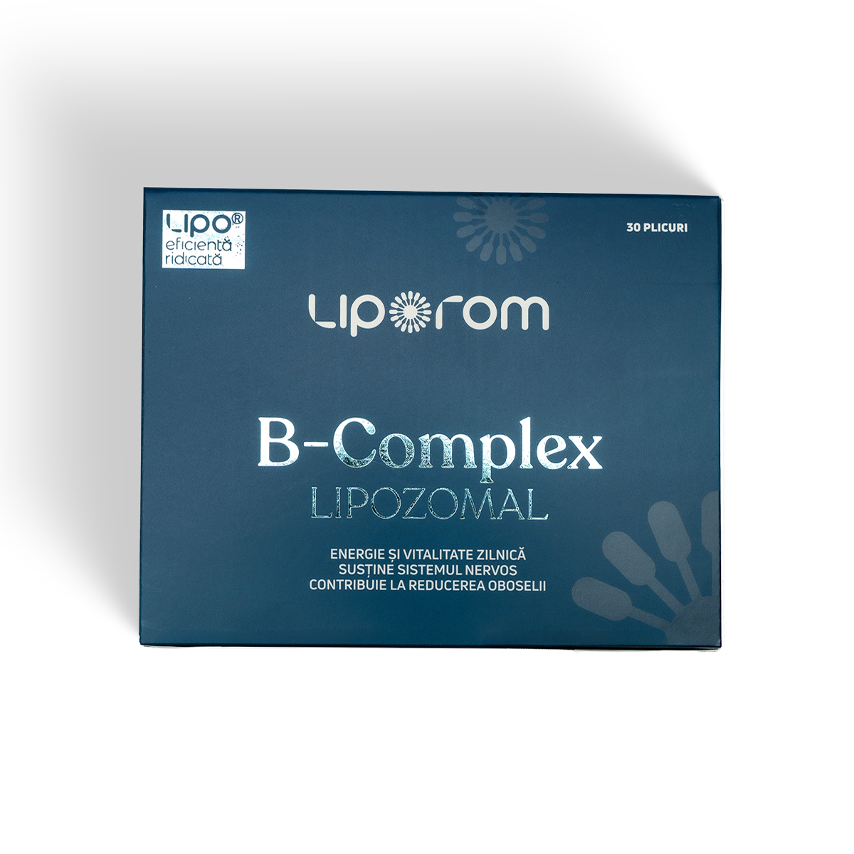 B-Complex lipozomal, 30 plicuri, Liporom - Image 4