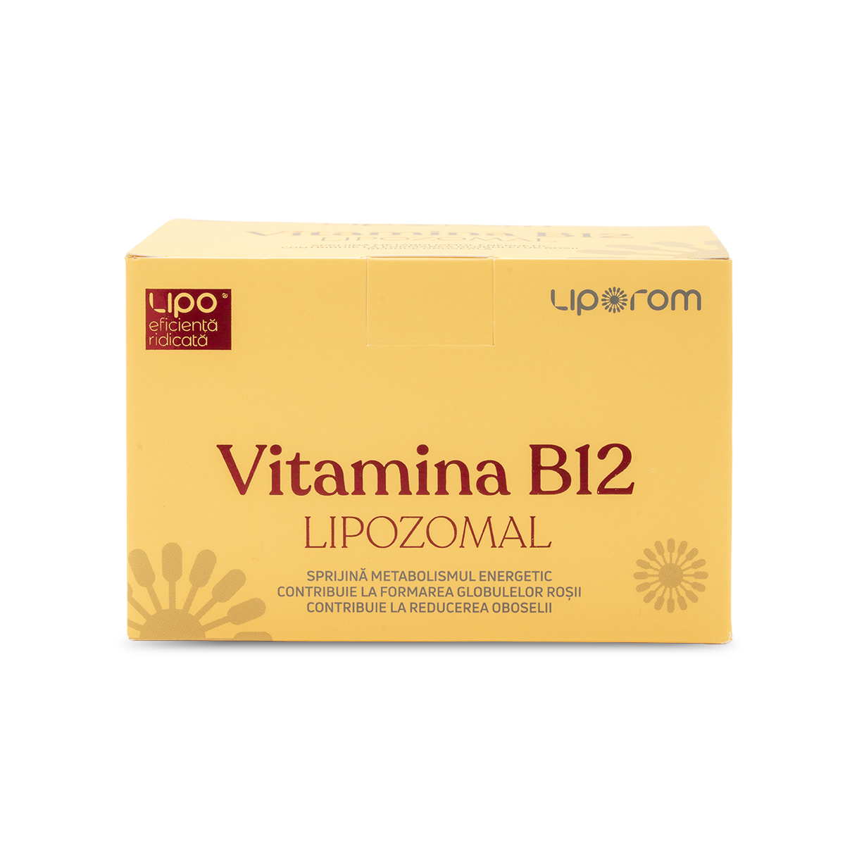 Vitamina B12 Lipozomală 300 mg Liporom – energie, sistem nervos și imunitate - Image 2