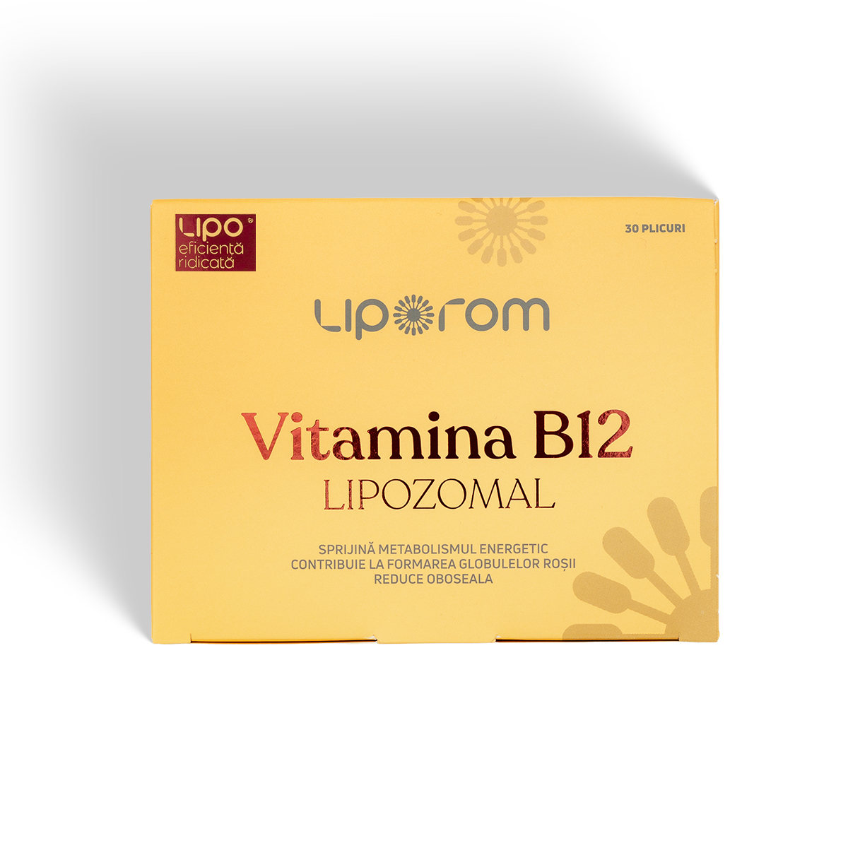 Vitamina B12 Lipozomală 300 mg Liporom – energie, sistem nervos și imunitate - Image 4