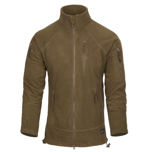 HELIKON JACHETA TACTICA ALPHA - GRID FLEECE - COYOTE - Image 3