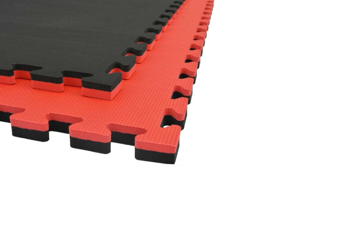 SALTEA TATAMI 1MX1M NEGRU/ROSU - 4CM - Image 3