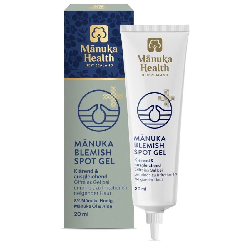 Gel miere de Manuka pentru cosuri, acnee, roseata, pete (20ml) (blemish spot gel) - Image 2