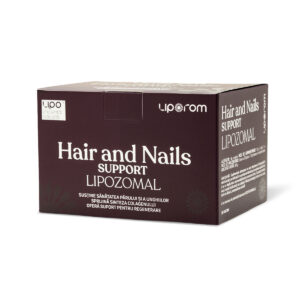 Hair & Nails Support Lipozomal Liporom, 30 plicuri – păr, unghii și collagen