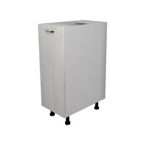 Corp Baza Lecce, 1 Usa, Pin Alb/Alb, 30 x 50 x 80 cm
