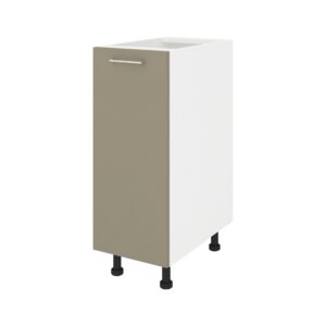 Corp Baza Lecce, 1 Usa, Taupe/Alb, 30 x 50 x 80 cm