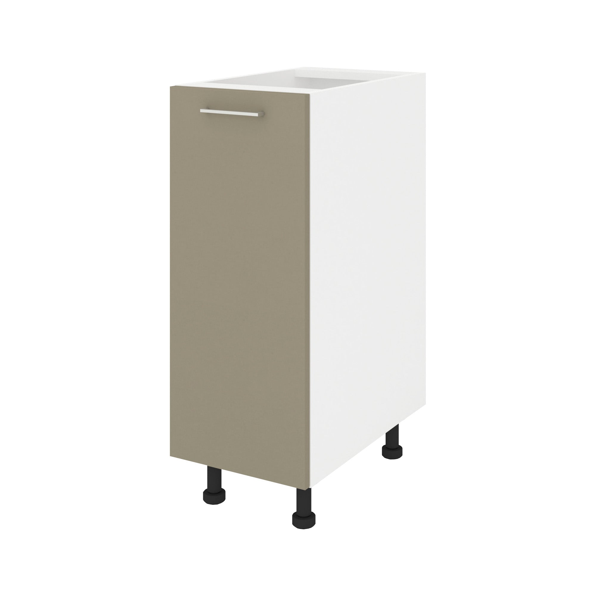 Corp Baza Lecce, 1 Usa, Taupe/Alb, 30 x 50 x 80 cm