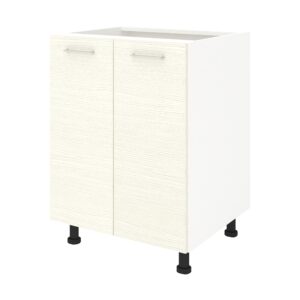 Corp Baza Lecce, 2 Usi, Larice/Alb, 60 x 50 x 80 cm