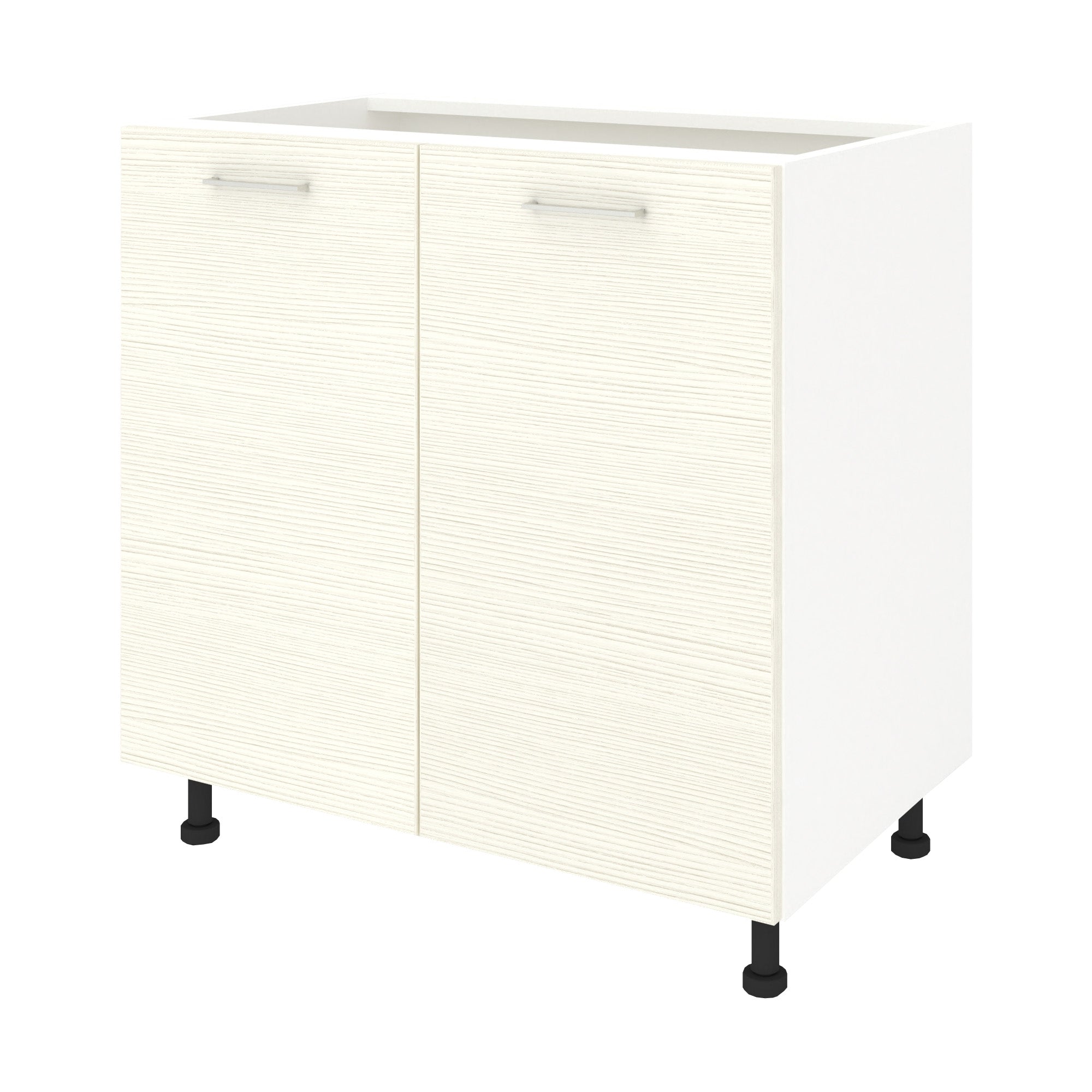 Corp Baza Lecce, 2 Usi, Larice/Alb, 80 x 50 x 80 cm