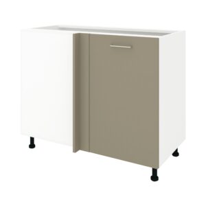 Corp Baza Colt Lecce, Taupe/Alb, 98 x 50 x 80 cm