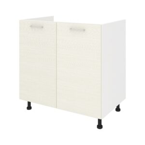 Corp Masca Chiuveta Lecce, 2 Usi, Larice/Alb, 80 x 50 x 80 cm