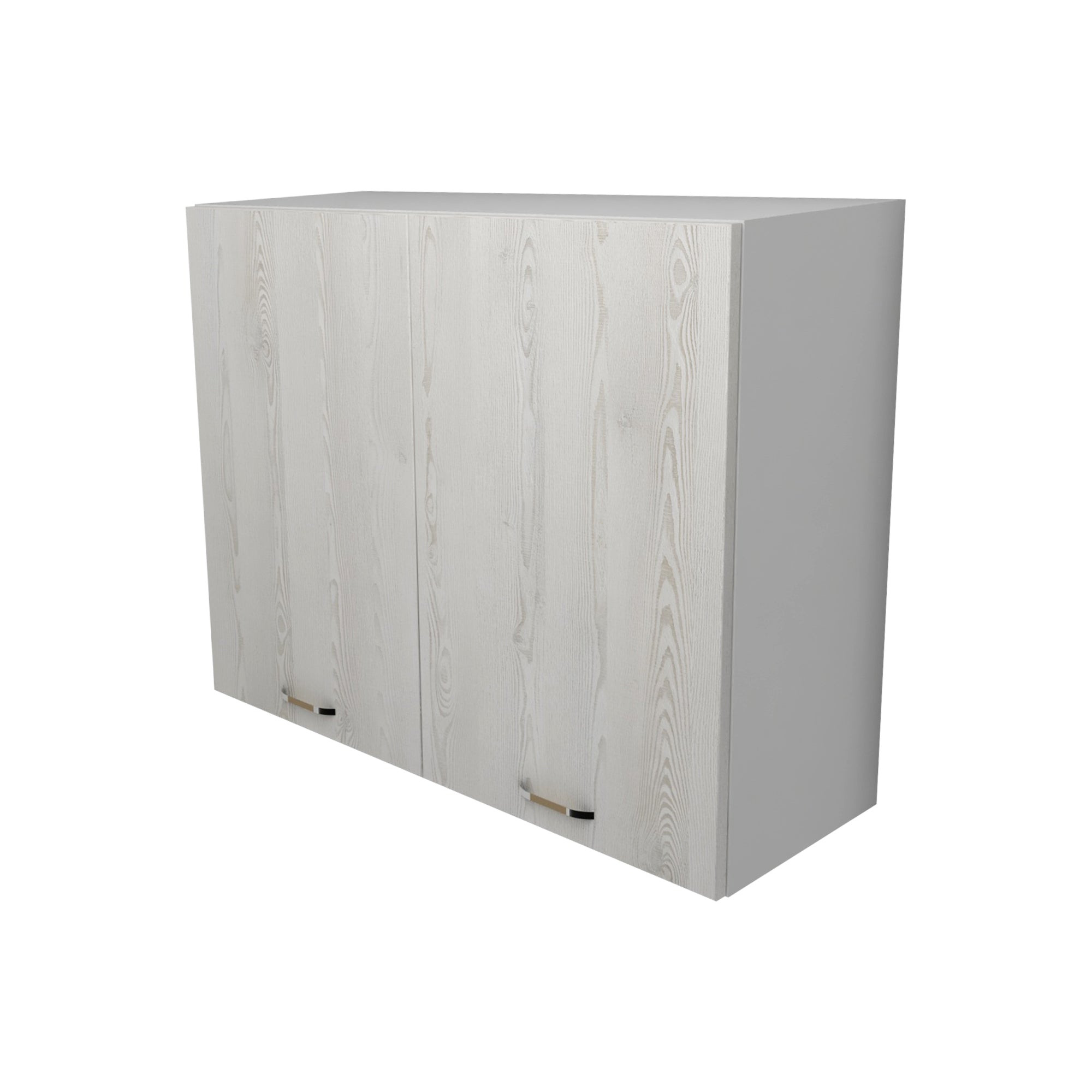 Corp Superior Lecce, 2 Usi, Pin Alb/Alb, 80 x 30 x 65 cm