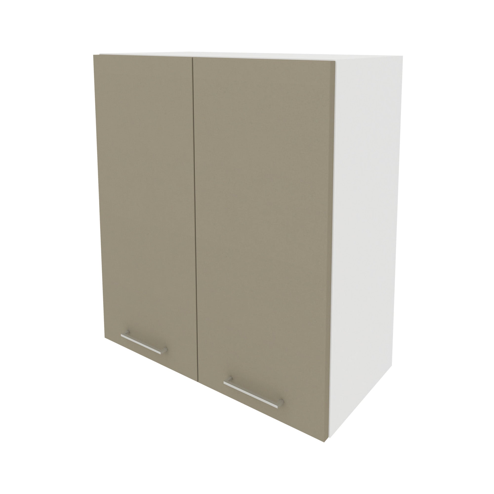 Corp Superior Lecce, 2 Usi, Taupe/Alb, 60 x 30 x 65 cm