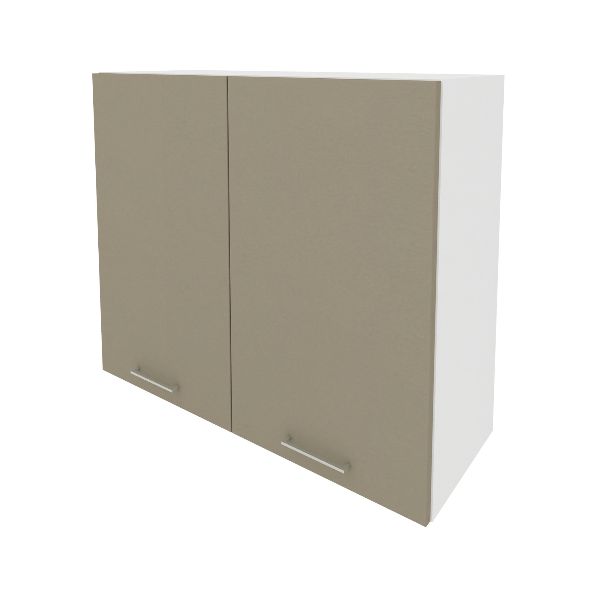 Corp Superior Lecce, 2 Usi, Taupe/Alb, 80 x 30 x 65 cm