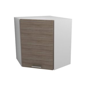 Corp Superior Colt Lecce, Stejar Sonoma Inchis/Alb, 60 x 60 x 65 cm