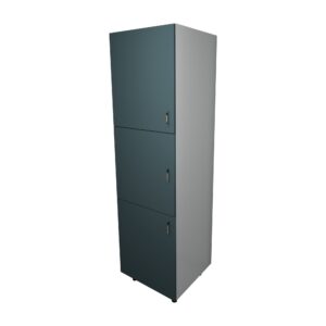 Corp Turn Lecce, Verde Petrol/Alb, 60 x 57 x 210 cm